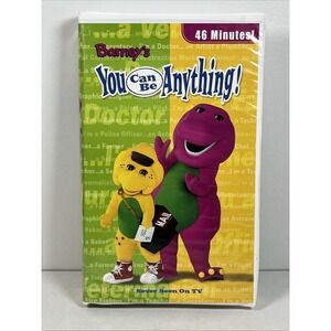 Barneys You Can‎ Be Anything (VHS, 2002) - TESTED